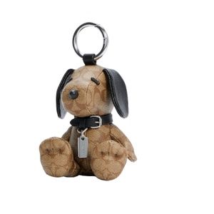 Coach x Peanuts Snoopy Collectible Bag Charm in Signature Canvas